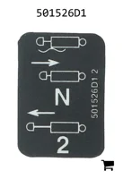 AGCO 501526D1 Пленка