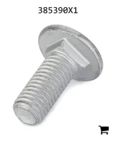 AGCO 385390X1 Болт каретный с круглой головкой и квадратным подголовком