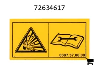 AGCO 72634617 Декаль