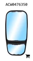 AGCO ACW0476350 Зеркальный элемент с широким углом обзора