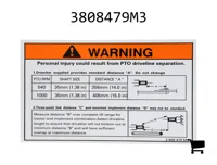 AGCO 3808479M3 Декаль