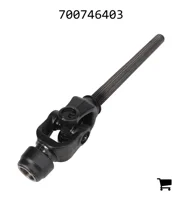 AGCO 700746403 Вал отбора мощности, 524 мм, половина