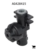 AGCO AG428415 Клапан обратный TeeJet PTC, 3/8", 0,7 бар