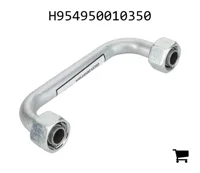 AGCO H954950010350 Патрубок наддува