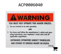 AGCO ACP0006040 Декаль