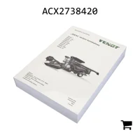 AGCO ACX2738420 Руководство оператора