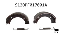 AGCO S120PF017001A Тормозная колодка
