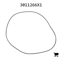 AGCO 3011266X1 Уплотнительное кольцо Powershift, Ø 310,0 x 3,00 мм