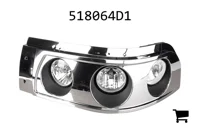 AGCO 518064D1 Фара левая в сборе