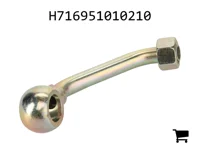 AGCO H716951010210 Патрубок наддува