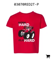 AGCO 03070RED2T-P Детская футболка Massey Ferguson Work Hard