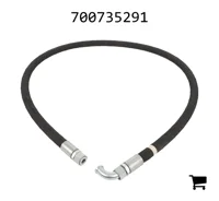 AGCO 700735291 Гидравлический шланг в сборе, 1" ID x 2875 мм