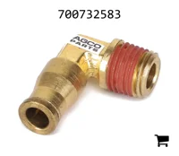 AGCO 700732583 Угловой фитинг