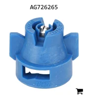 AGCO AG726265 Распылитель плоскоструйный TeeJet XRC 110°, размер 03, нержавеющая сталь с цветовой кодировкой VisiFlo®