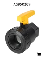 AGCO AG050209 Кран шаровой AGCO с одинарным соединением, 2"