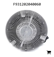 AGCO F931202040060 Привод вентилятора с вязкостной муфтой