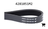 AGCO 4281051M2 Приводной ремень PK5