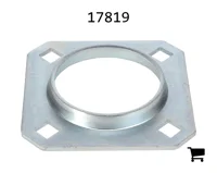 AGCO 17819 Четырехболтовый квадратный самоустанавливающийся фланцевый подшипниковый узел