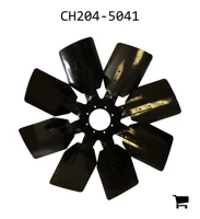 AGCO CH204-5041 Лопасть вентилятора, 8 лопастей