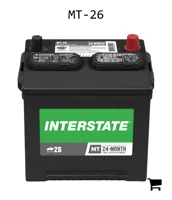AGCO MT-26 Аккумуляторная батарея Interstate MT-26
