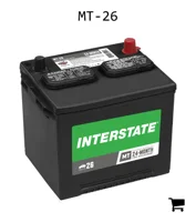 AGCO MT-26 Аккумуляторная батарея Interstate MT-26