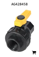 AGCO AG428458 Однодюймовый шаровой кран с одинарным соединением под приварку