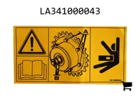 AGCO LA341000043 Декаль