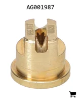 AGCO AG001987 Форсунка распылительная плоскоструйная стандартная, латунь, размер 20, 80°