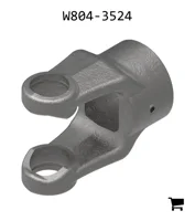 AGCO W804-3524 Хомут с установочным винтом, серия 35