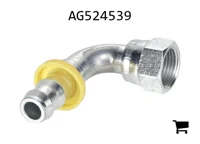 AGCO AG524539 Штуцер угловой елочкой