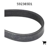 AGCO 592303D1 Ремень компрессора кондиционера