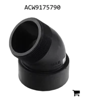 AGCO ACW9175790 Полипропиленовый отвод 45°