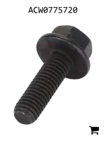 AGCO ACW0775720 Болт с шестигранной головкой и фланцем