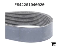 AGCO F842201040020 Поликлиновой ремень, профиль PK10