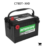 AGCO C78DT-XHD Аккумулятор Interstate C78DT-XHD