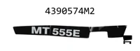 AGCO 4390574M2 Декаль