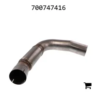 AGCO 700747416 Выхлопная труба