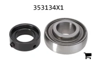 AGCO 353134X1 Шариковый подшипник с широким внутренним кольцом, сферический, предварительно смазанный