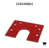 AGCO 2446400W1 Левая пластина