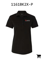 AGCO 1161BK2X-P Женское поло AGCO Silk Touch