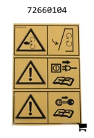 AGCO 72660104 Декаль