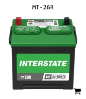 AGCO MT-26R Аккумулятор Interstate, MT-26R