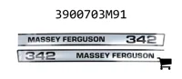 AGCO 3900703M91 Комплект наклеек Massey Ferguson 342