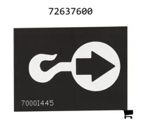 AGCO 72637600 Клейкая плёнка