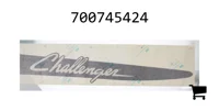 AGCO 700745424 Наклейка Challenger, левая