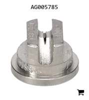 AGCO AG005785 Наконечник распылителя с плоским факелом, нержавеющая сталь, размер 02, 110⁰