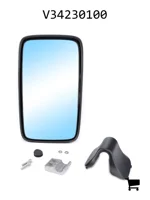 AGCO V34230100 Зеркальный элемент бокового зеркала с электроприводом