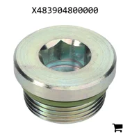 AGCO X483904800000 Винт-заглушка