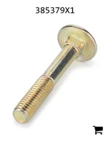 AGCO 385379X1 Болт каретный с круглой головкой и квадратным подголовком
