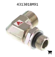 AGCO 4313018M91 Угловой соединитель